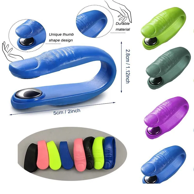 Mini Magnetic Finger Joint Tiger Point Massage Clip Portable Hand Meridian Massager Acupressure Clip For Blood Circulation
