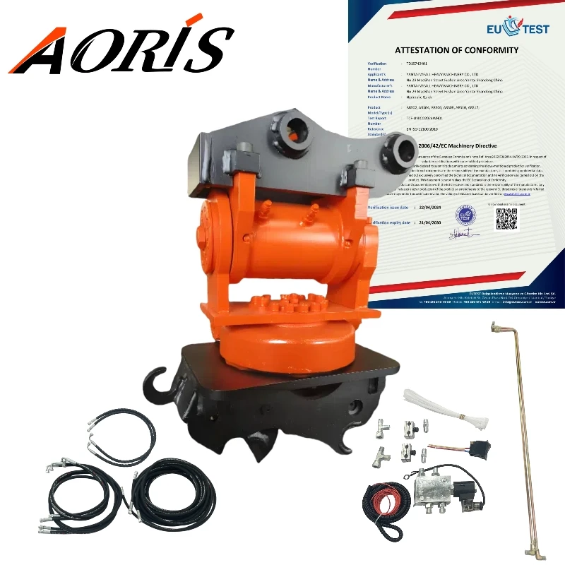 3-20 Ton Excavator with 360 Degree Rotating & Tilting Quick Hitch Coupler F o c u s e d on Core Engine Component