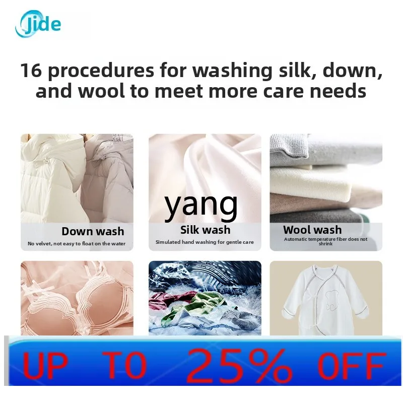 

LMM 10kg large capacity direct drive frequency conversion touch home automatic drum washing machine