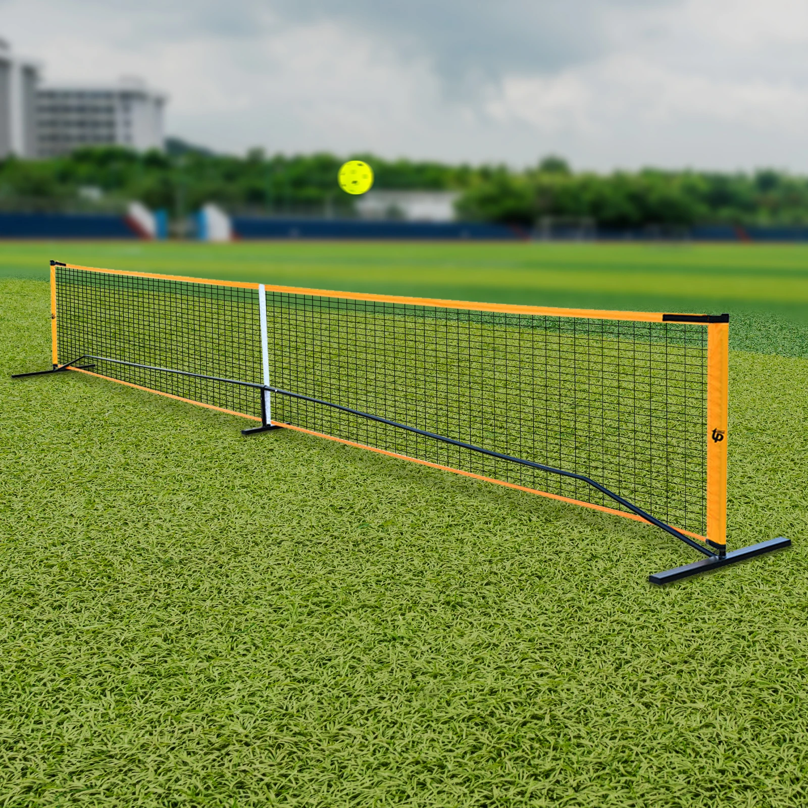 مجموعة شبكة كرة البيسبول المحمولة مع 4 مجاديف كرة البيسبول شبكة كرة المخلل 4 كرات المخلل الخارجية وحقيبة الحمل #2