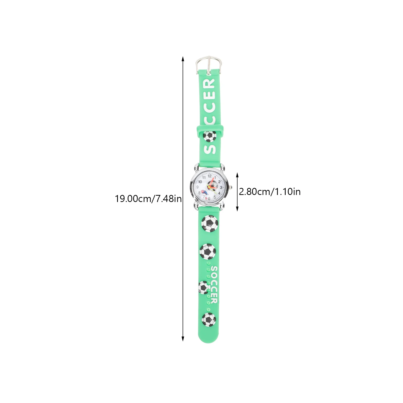 Children Silicone Watch Cartoon Design Kids Wristwatch Adjustable Strap Durable Timepiece Gift For Holiday Birthday Christmas