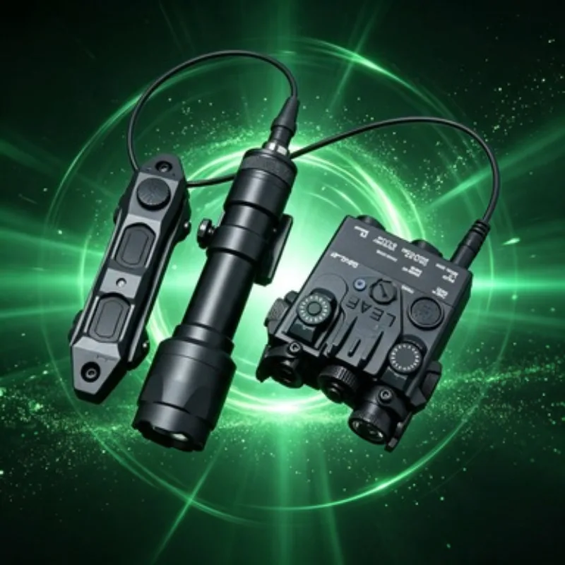 Stable Clamping Dual Light Source Red Green Lamp Box Dual Control Bright Uniform Glow Indicator