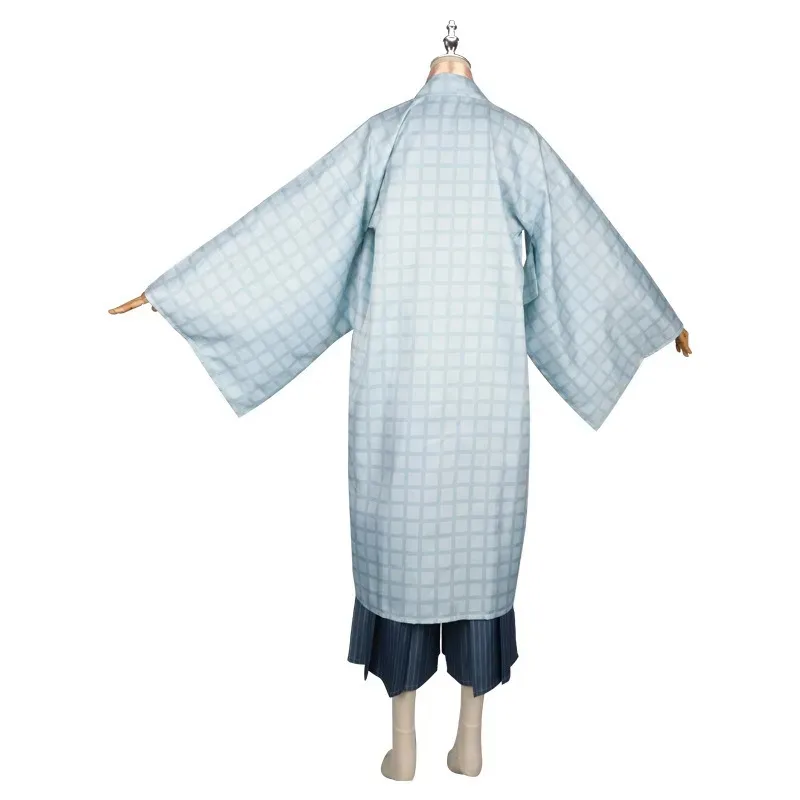 Ghost Annihilation Blade Anime Costume Time Transparent No Ichiro Kimono Stage Performance Cosplay Costumes Complete Setc;6,r'8;
