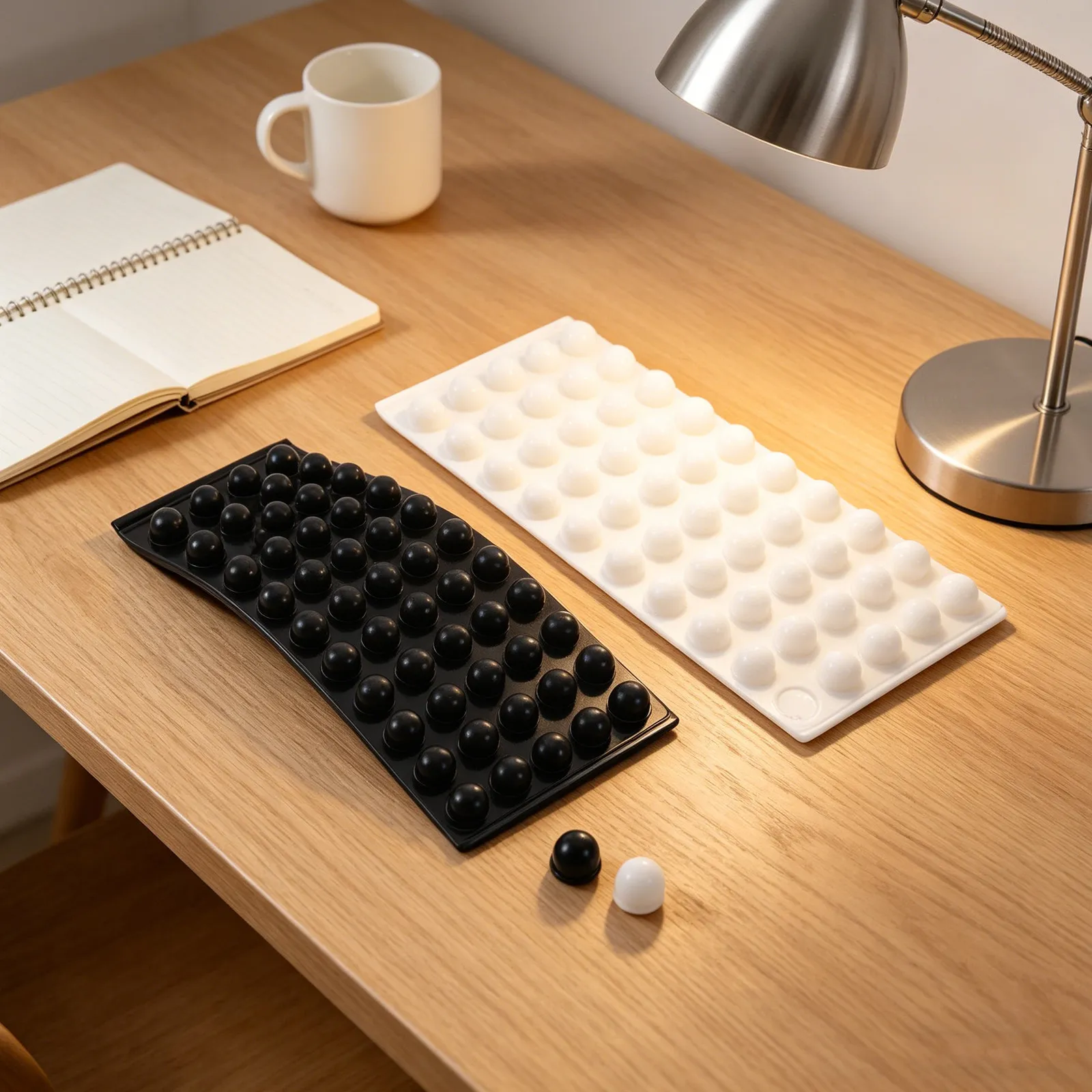 100Pcs Silicone Braille Bump Dots Self Adhesive Low Vision Assistive Tactile Markers for Remote Controls Appliances Keyboards