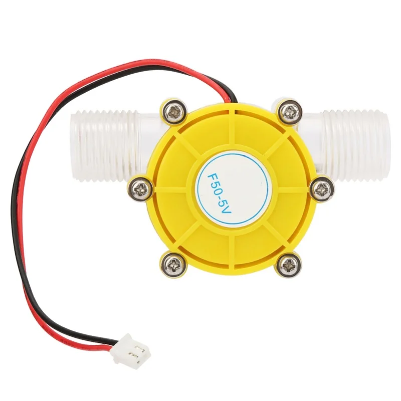 F50 Micro Hydro DC Water Flow Pump Turbine Hydroelectric Power Energy Generator(12V)