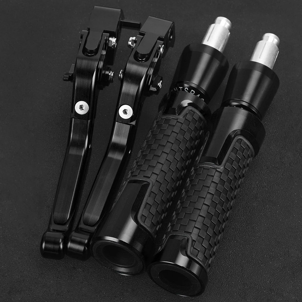 Motorcycle Adjustable Brake Clutch Levers Handle Handlebar grips end For Loncin VOGE 500DS 500 DS DS500 all years 2024 2023 2022