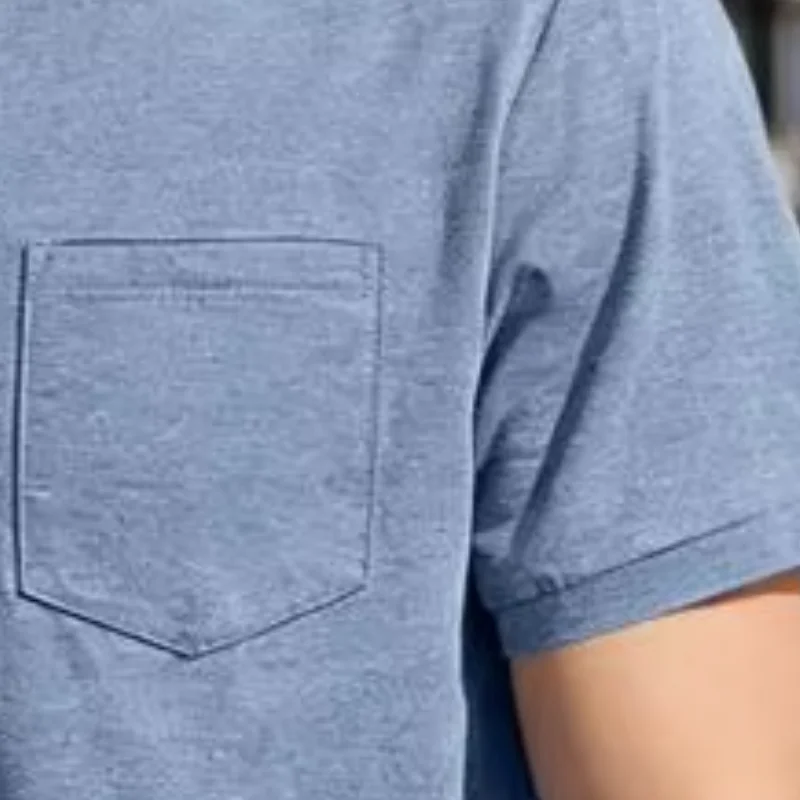 

Men Polyester T-shirt Solid Color Short Sleeve Band Collar Summer Tee Loose Fit Tee Shirt Quarter Button for Street Holiday Beac