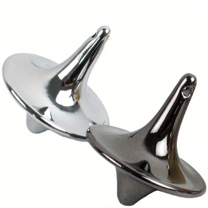 1pc Hot Movie Totem Metal Gyro Silvery Hand Spinning Top Fingertips Small Cyclone Gyroscope Anti Stress Fidget Toys for Adult