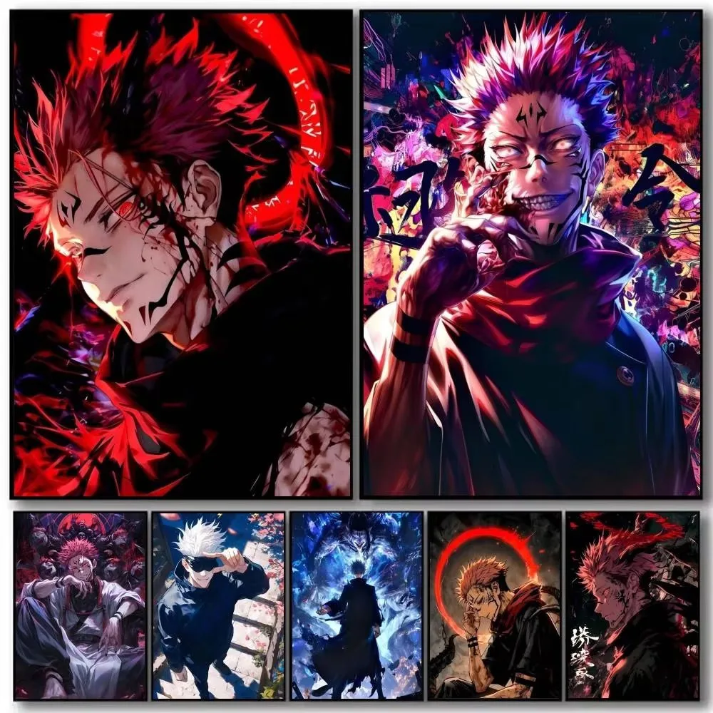 Diamond Painting Japanese Anime Spell Return Battle Jujitsu Mosaic Handmade Art Round/Square Diamonds Exquisite Gift Home Decor