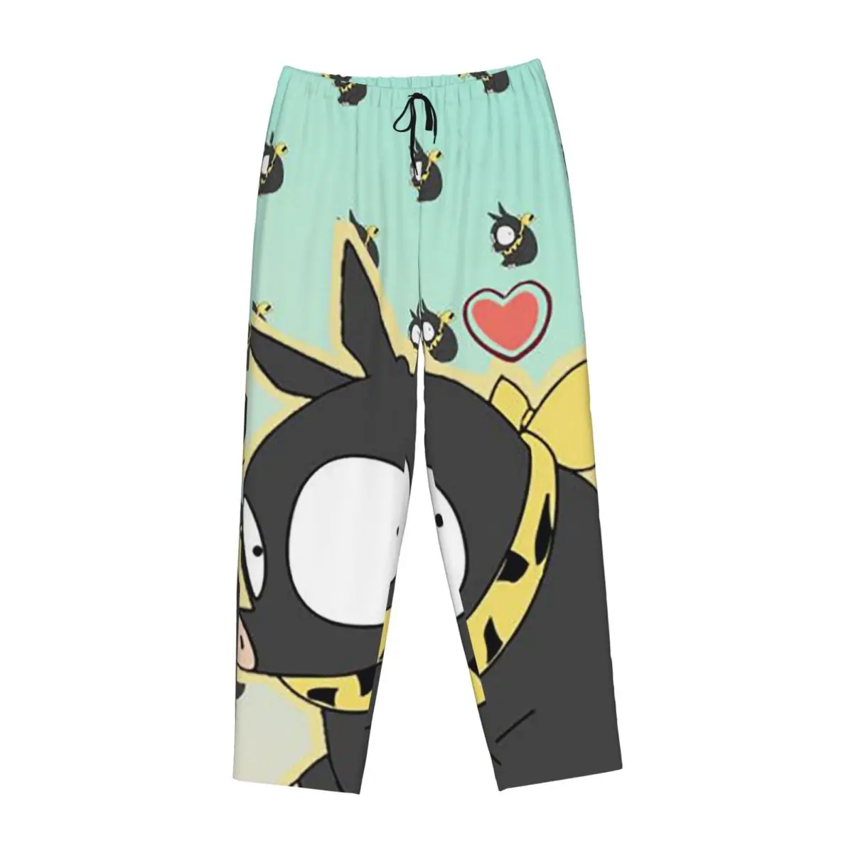 

Пользовательские P-chan Ryoga Lost Pig Ranma Adventure Comedy Женские пижамные штаны для отдыха и сна Нижняя одежда с карманами