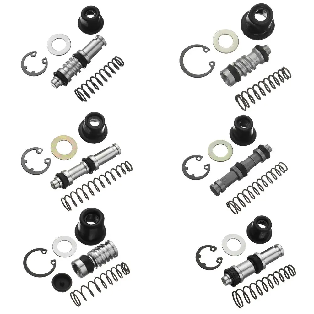 Motorcycle Clutch Brake Pump 11mm 12.7mm 14mm Piston Plunger Repair Kits Set Master Cylinder Piston Rigs Repair Accessories