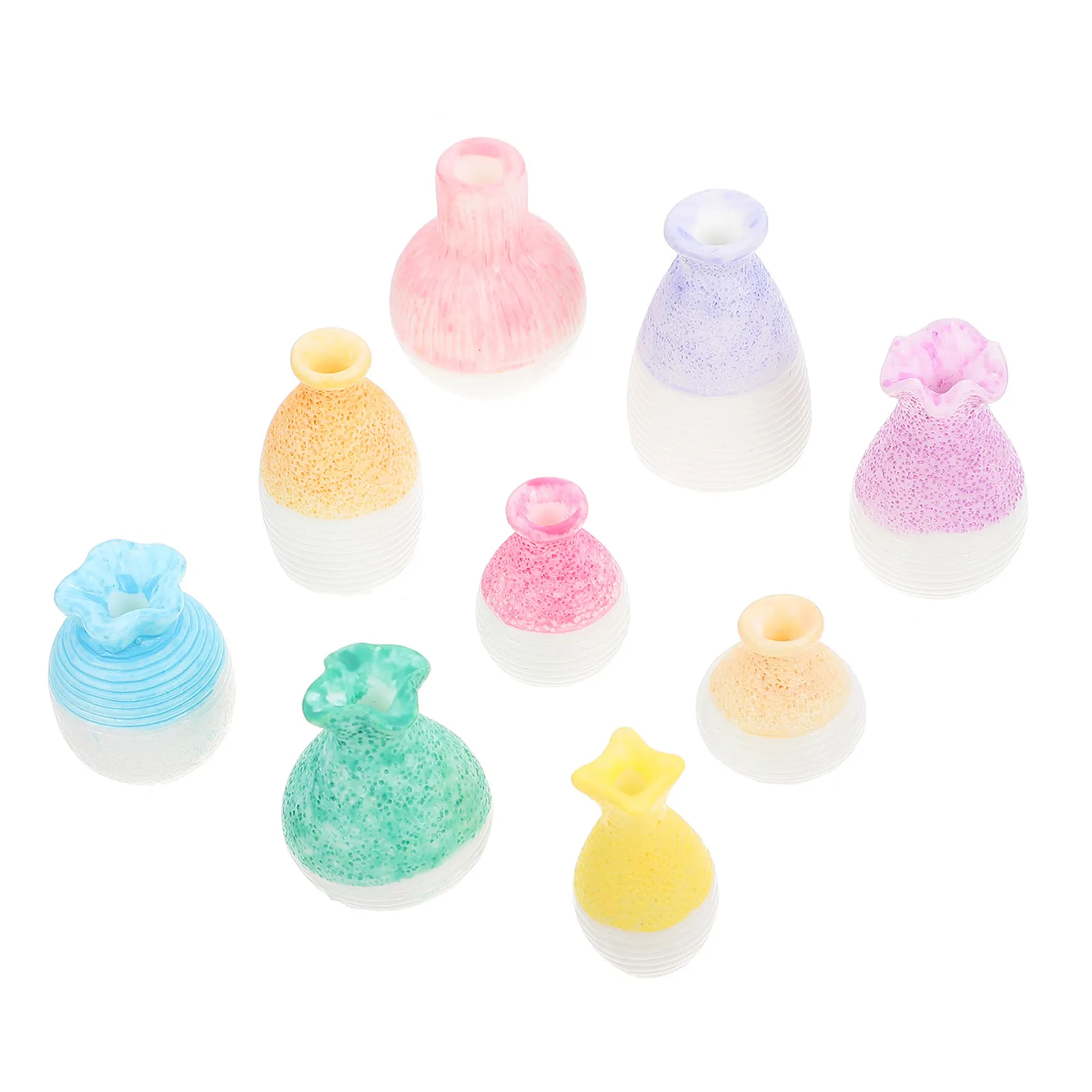 9Pcs Compact Resin …