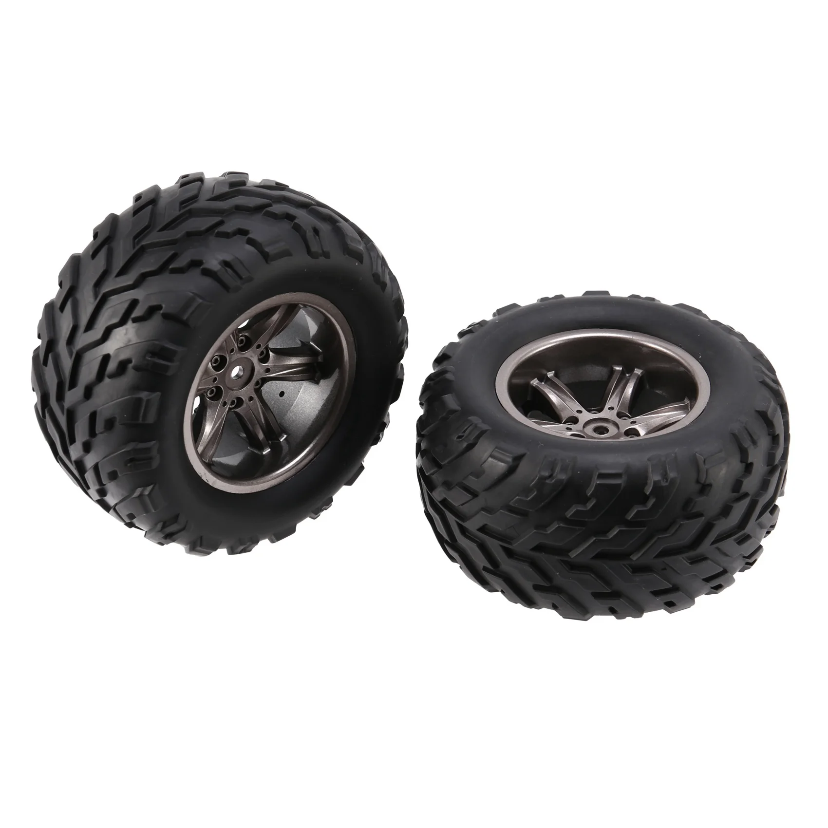 

2 PCS RC Car Tire ZJ01 Accessory Spare Parts 15-ZJ01 for GPTOYS S911 RC Car Wheel