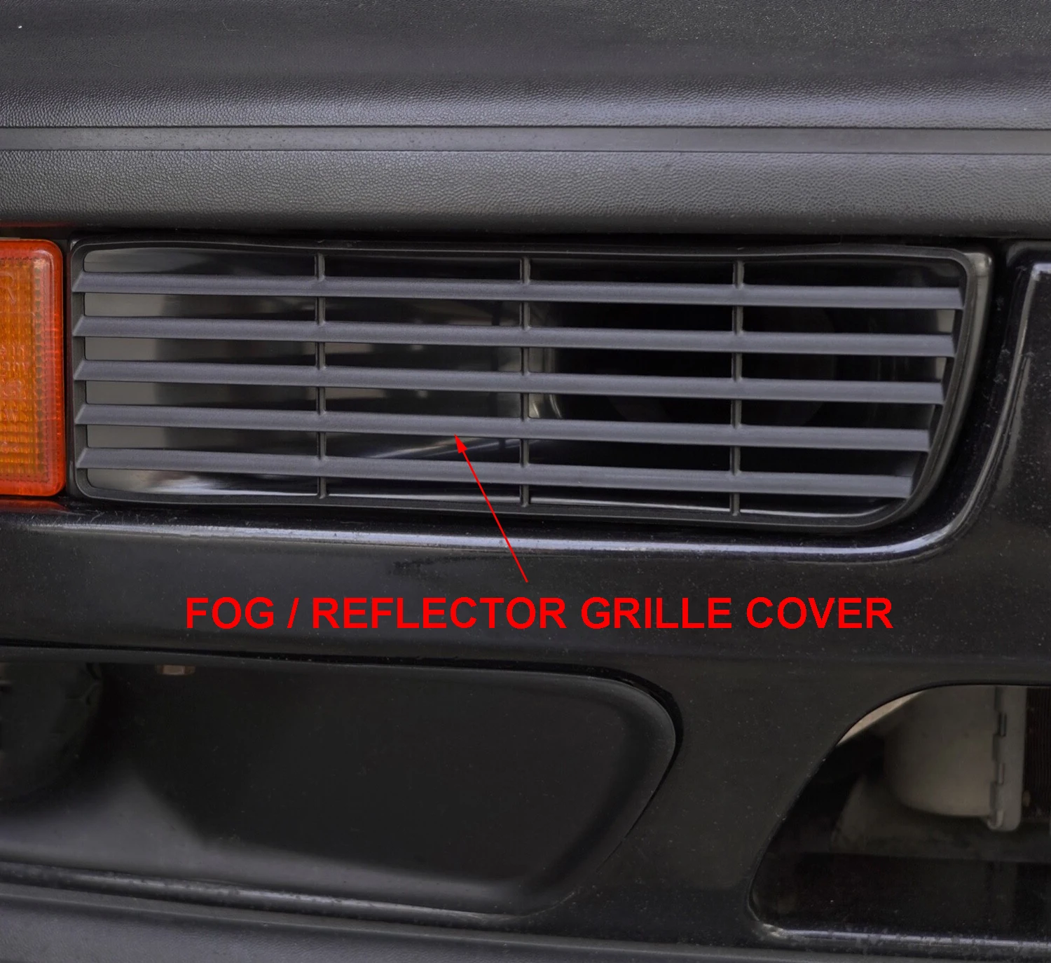 أنيقة سهلة التركيب الجبهة العلوي والسفلي مدخل هواء تنفيس عاكس مؤشر غطاء مصبغة 8 قطعة ل EURO الوفير VW MK3 جولف GTI VR6 #2