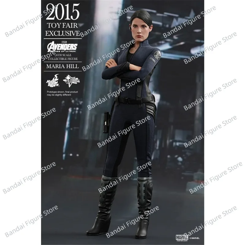 Juguetes calientes MMS305 1/6 Maria Hill figura de acción de tela 2015 juguetes Fair exclusivo vengadores 2 Original 12 "juego completo modelo de soldado