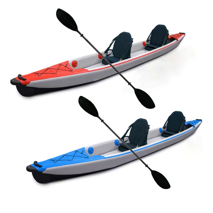 Surfking Drop Stitch PVC Inflatable Fishing Canoe/kayak 2 Person Boats For Sale