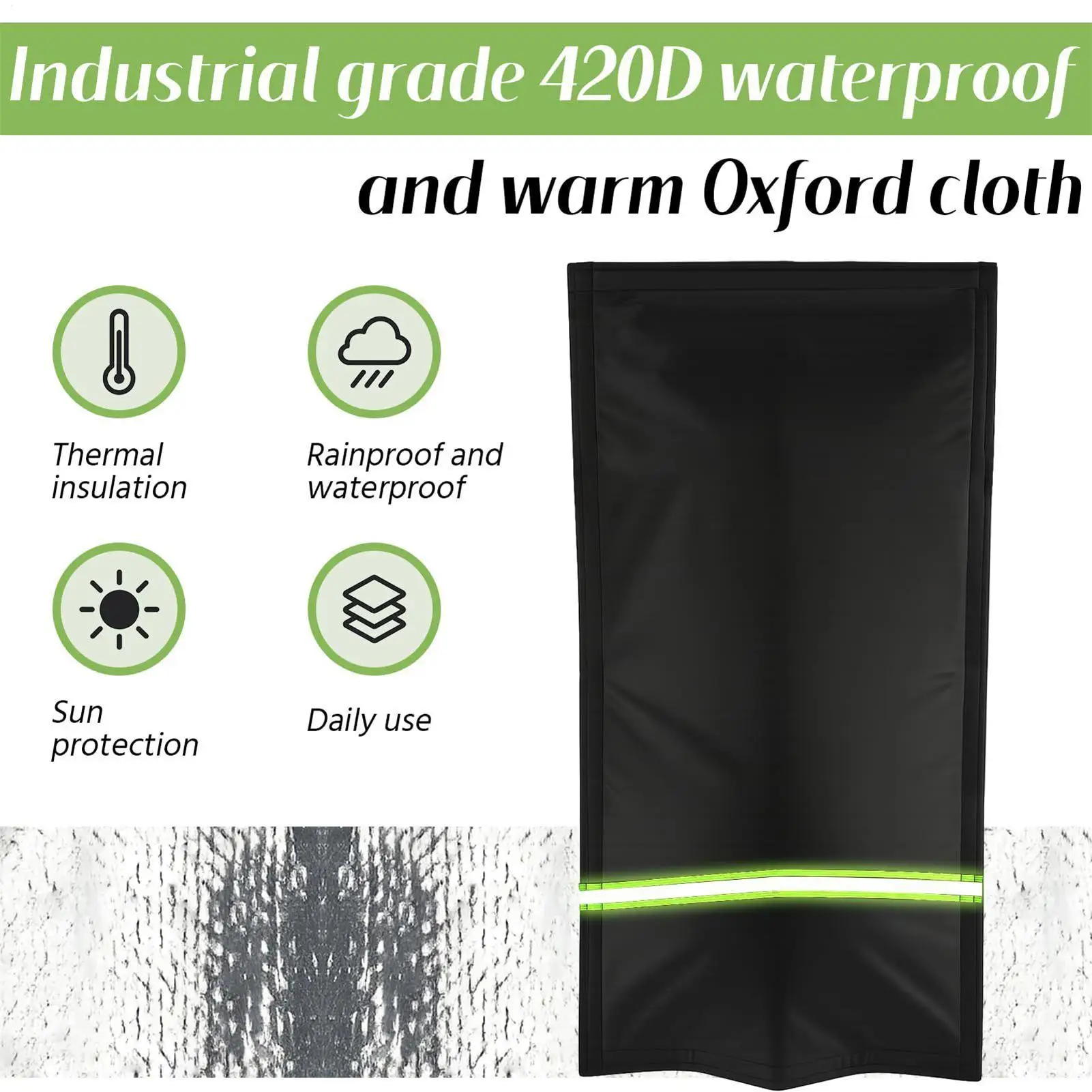 

Чехлы для смесителей для защиты от замерзания снаружи со светоотражающей полосой Защита от замерзания наружного крана для патио, лужайки, сада