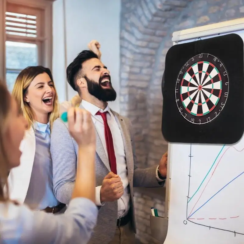 

55KD Square Board Surround Rings Dartboards Wall Protectors Wall Protections Dartboards Backboard for Homes Playrooms