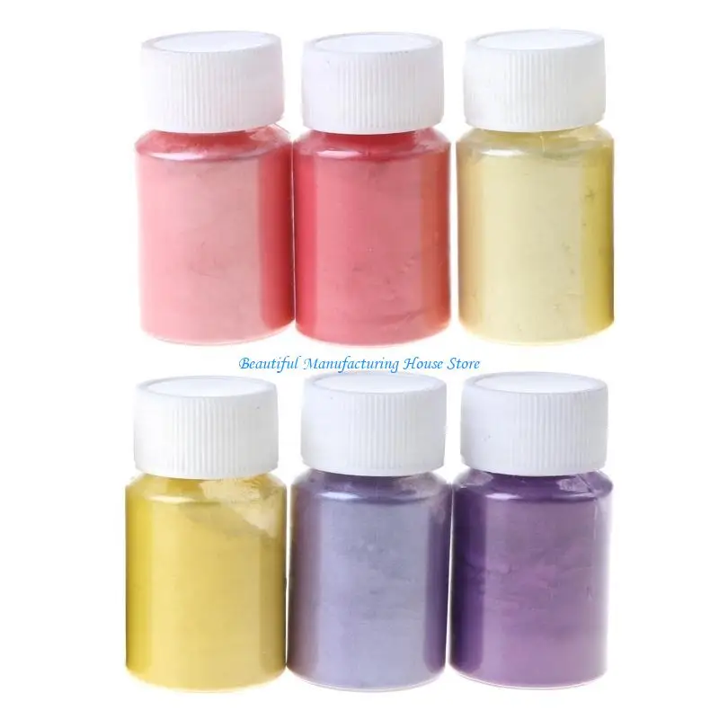 E56A Pearl Pigment for Bath Soap Soy Wax Making Dyes DIY Jewelry Crafts Tools