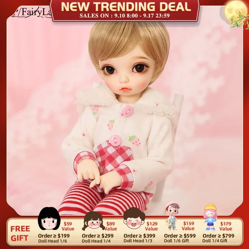 

Fairyland littlefee Bisou 1/6 bjd sd dolls model girls boys eyes High Quality toys shop resin