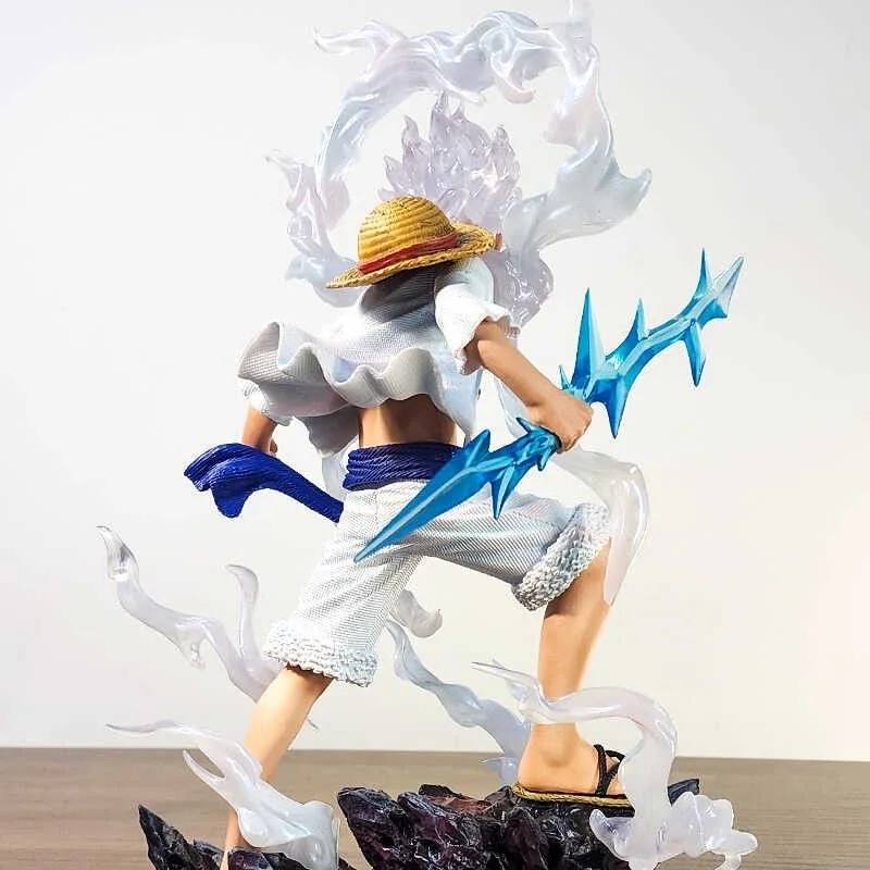 In Stock One Piece 28cm 5.0 Lx Nika Luffy Jt Figure Exquisite Face Carving Detail Description The Gospel Of Anime Fans