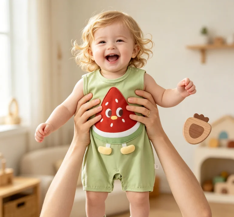 

Baby Jumpsuit Sleeveless Summer Thin Clothing for Boys and Girls Summer Vest for Babies Super Cute Rompers