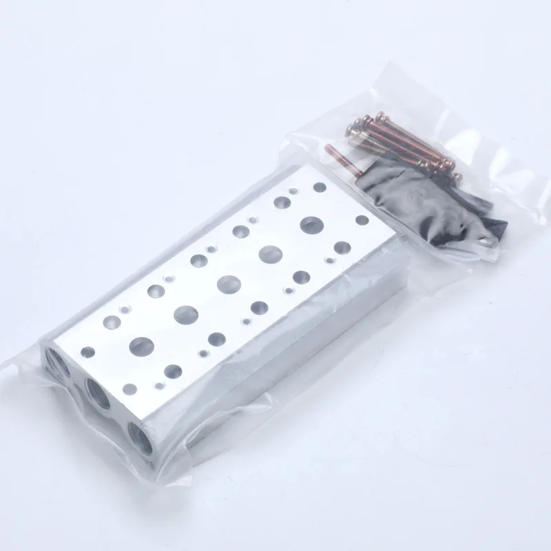 Solenoid Valve Base  Bus Plate Series, Connecting Bus Plate 4V100 Complete Specifications