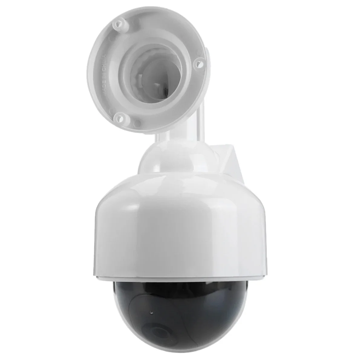 ABAN Simulation Security Camera with Flashing LED Light 360° Rotation Dummy CCTV Dome Indoor/Outdoor Monitor Powered