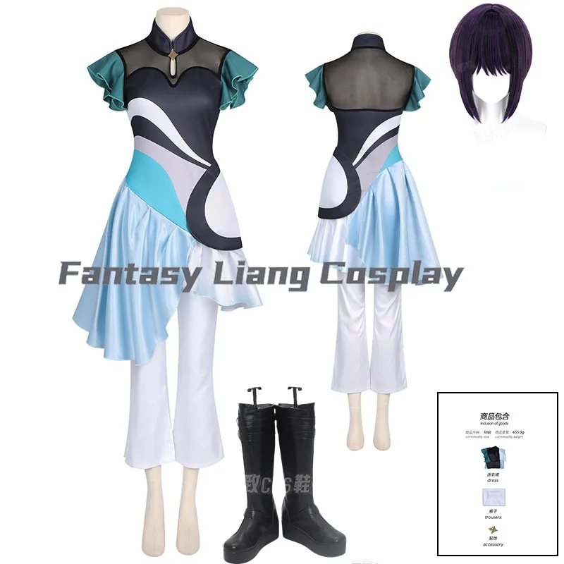 

Anime Cosmic Princess Sakayori Kaguya Komazawa Noi Cosplay Costume Performance Outfit Halloween Party Dress Up For Women Girls