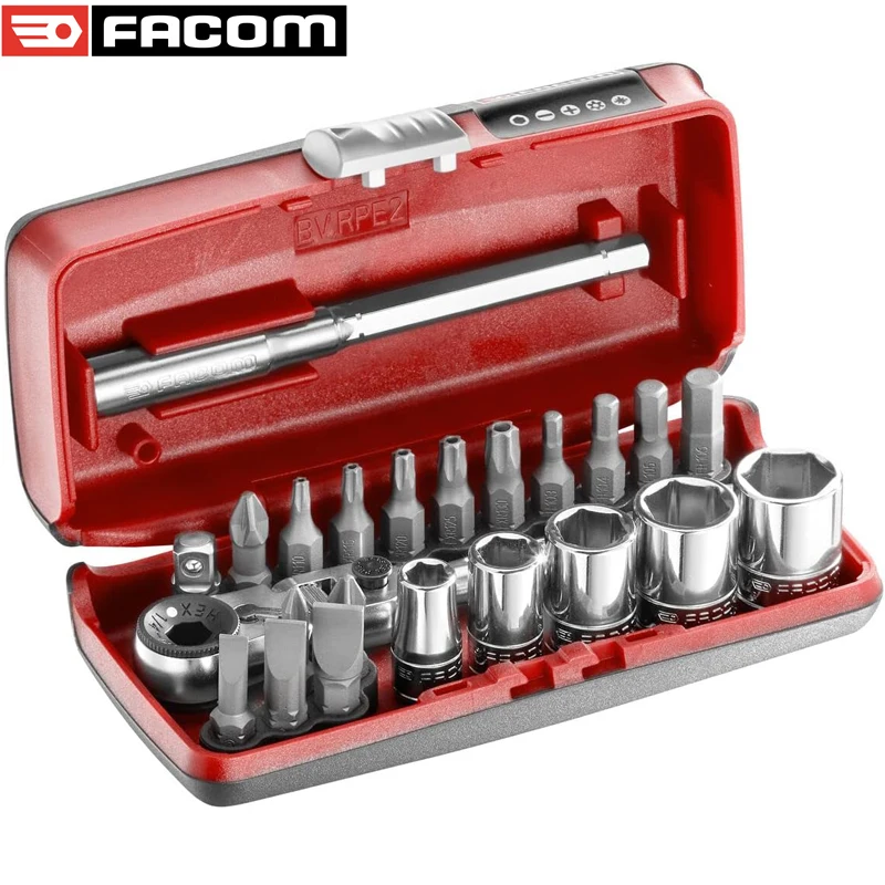 Facom RIP1CO Screwdriver and Socket Set With Ratchet High Quality Materials Exquisite Workmanship Simple Operation