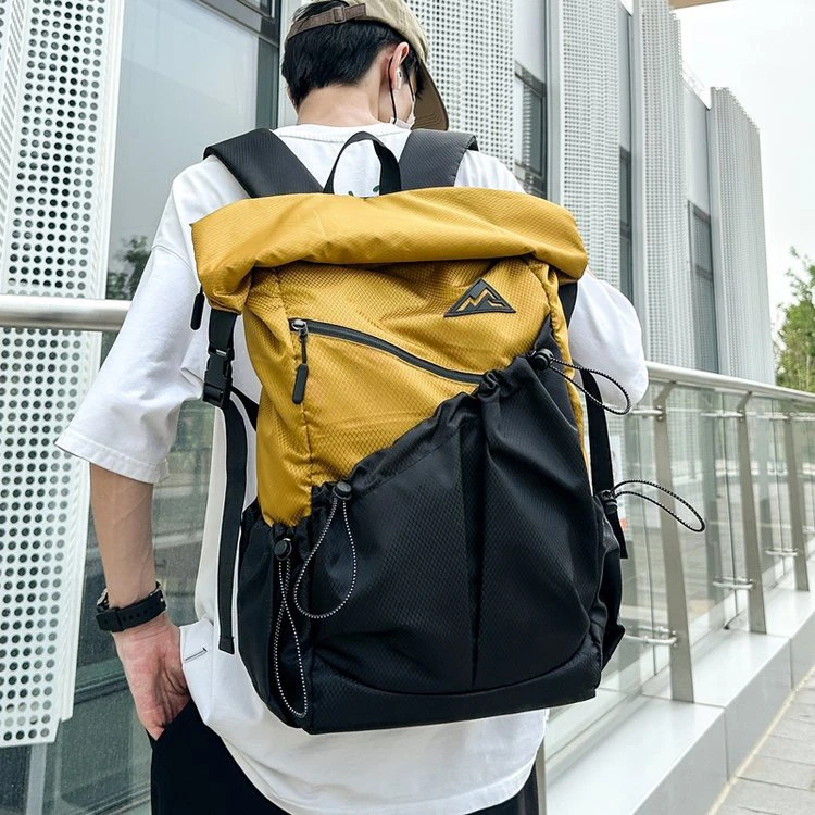 Nuova borsa da arrampicata all'aperto Grande capacità ex Viaggi Escursionismo Sport impermeabile Bapa Cuter Bag Tracolla in tessuto di bue