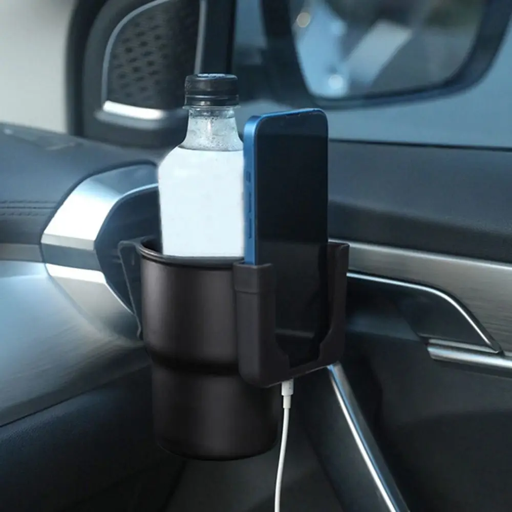 New PP Car Cup Holder Removable Interior Expandable Organizer Car Storage Bag Multifunctional DIY Mobile Phone Organizer Box Car