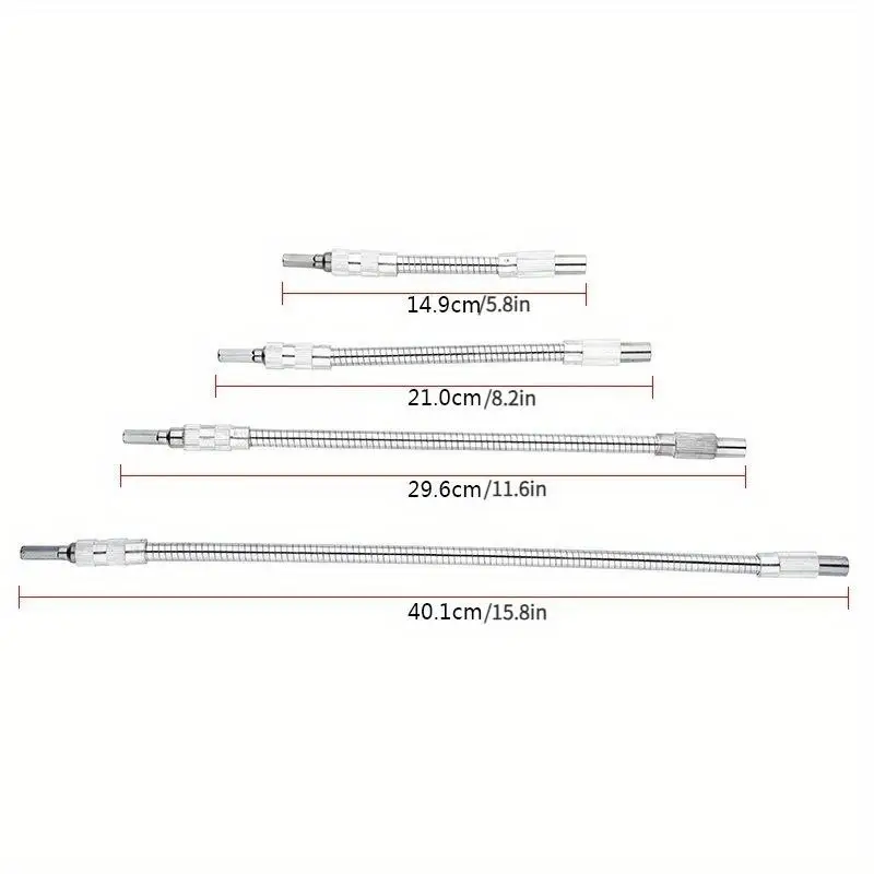 14 Universal Soft Shaft Batch Head for Electric Drill Bit Holder Flexible Hex Shank Screwdriver Extension Rod