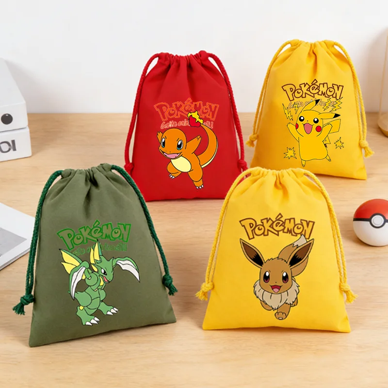 Холщовые-сумки-мешки-с-изображением-покемонов-мультяшные-аниме-персонажи-Пикачу-и-Иви-сумки-органайзеры-мешочки-для-конфет-и-печенья-декоративные-сумки-подарок
