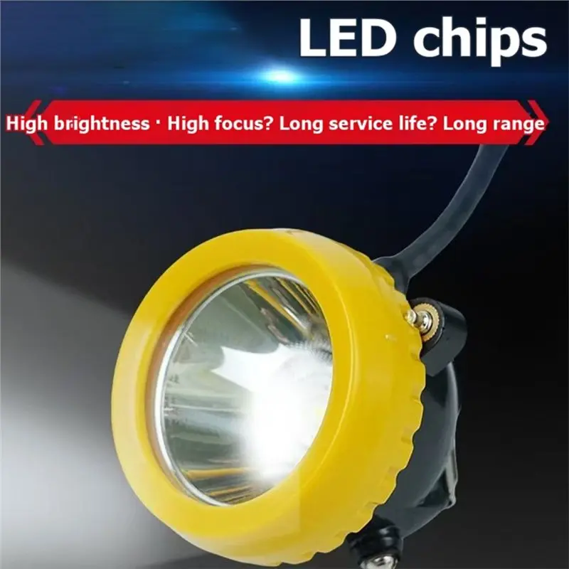 A02F-KL5LM Rechargeable LED Work Light Waterproof For Mining Headlamp Light Explosion-Proof Cap Lamp For Fishing view 5