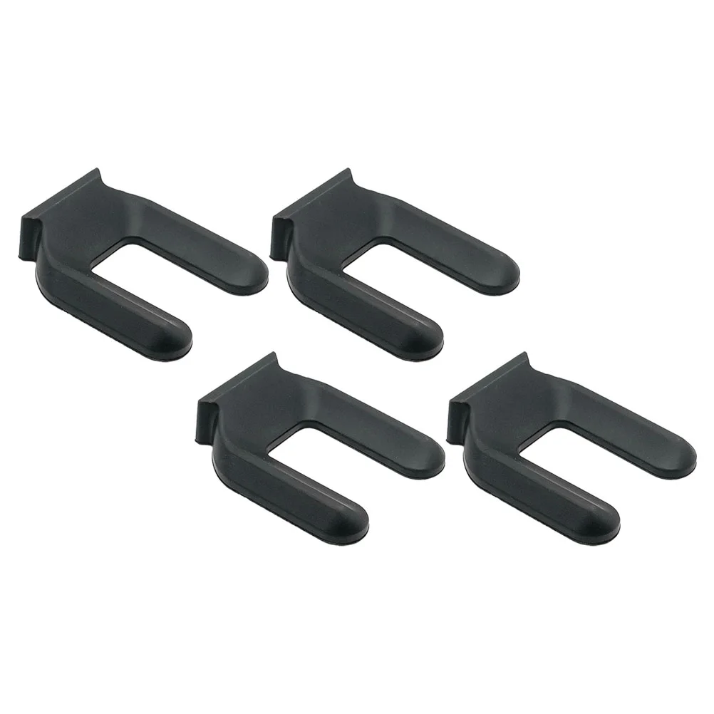 4 Pcs Wheel Retainer Slot Pad for 6.5cm Diameter Caster Anti Sliding Stoppers Furniture Appliance Rubber Non Pads Home