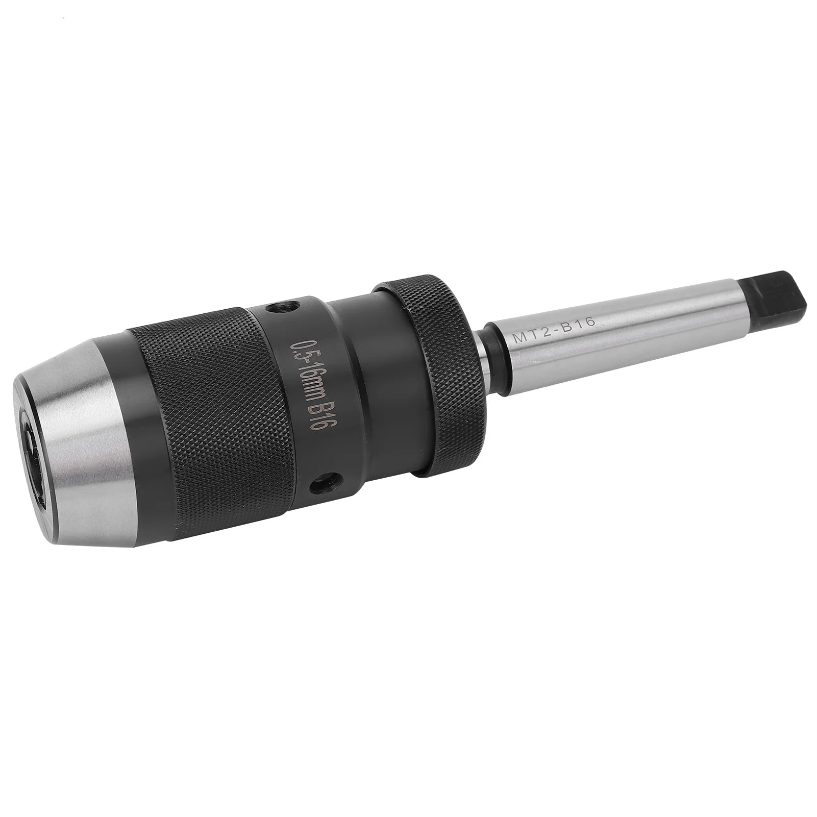 Chuck MT2‑B16 Chuck Keyless Drill Chuck Quick Release Morse Taper for Drilling Machine 0.5‑16mm MT2‑B16 Morse Taper Chuck