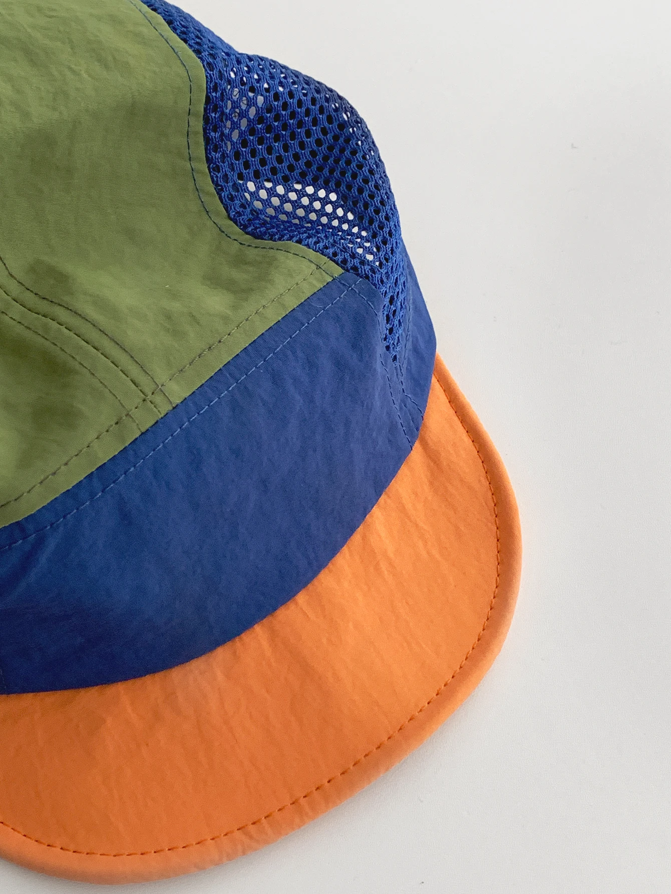 قبعة بيسبول شبكية صيفية رفيعة مكونة من خمس قطع سريعة الجفاف للرجال والنساء، قابلة للتنفس، كاجوال، متعددة الاستخدامات، قبعة بلغت ذروتها