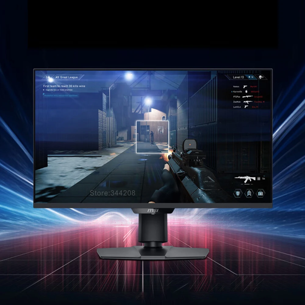 شاشة MSI MAG 274QPF X30MV مقاس 27 بوصة 2K WQHD 0.5ms GtG استجابة 300 هرتز معدل تحديث 97% DCI-P3 TUV Eye Care Tech Dual HDMI 2.1