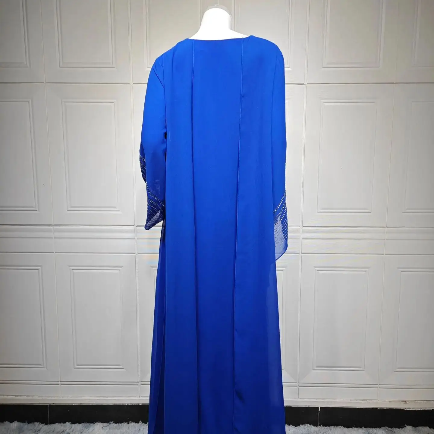 

UNI 2025 New Big Swing Dresses Fashion Muslim Abaya Woman Middle East Robe Plus Size Abaya Femme Musulman