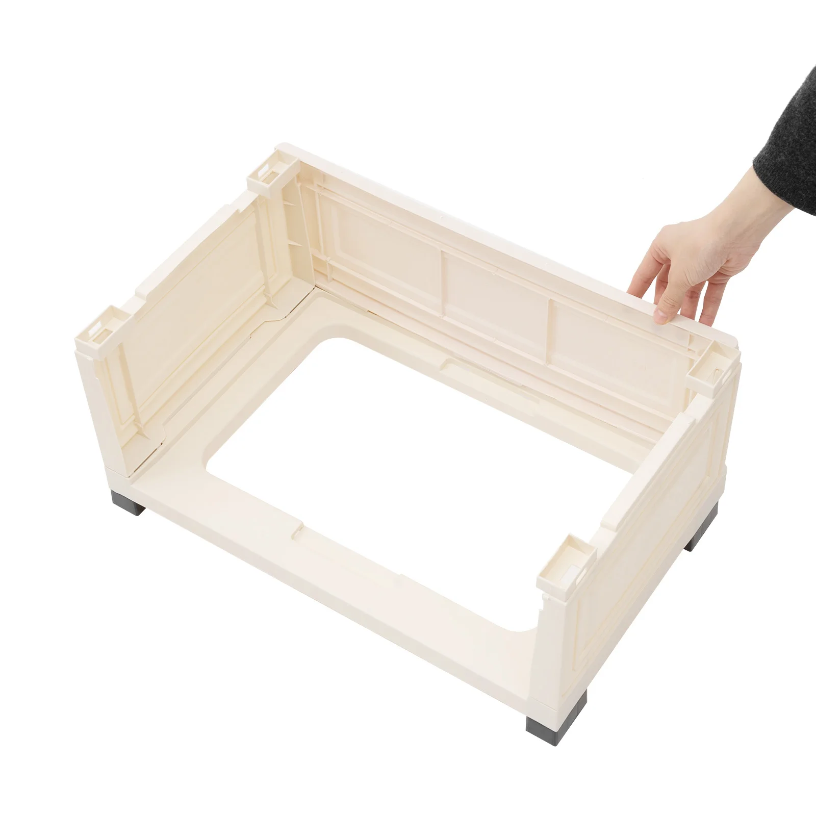 Rollbarer Schubladenorganizer aus Kunststoff, Aufbewahrungsschubladen mit Rollen, 6-Schubladen-Kommode für Schlafzimmer, Wohnzimmer – Detail 9