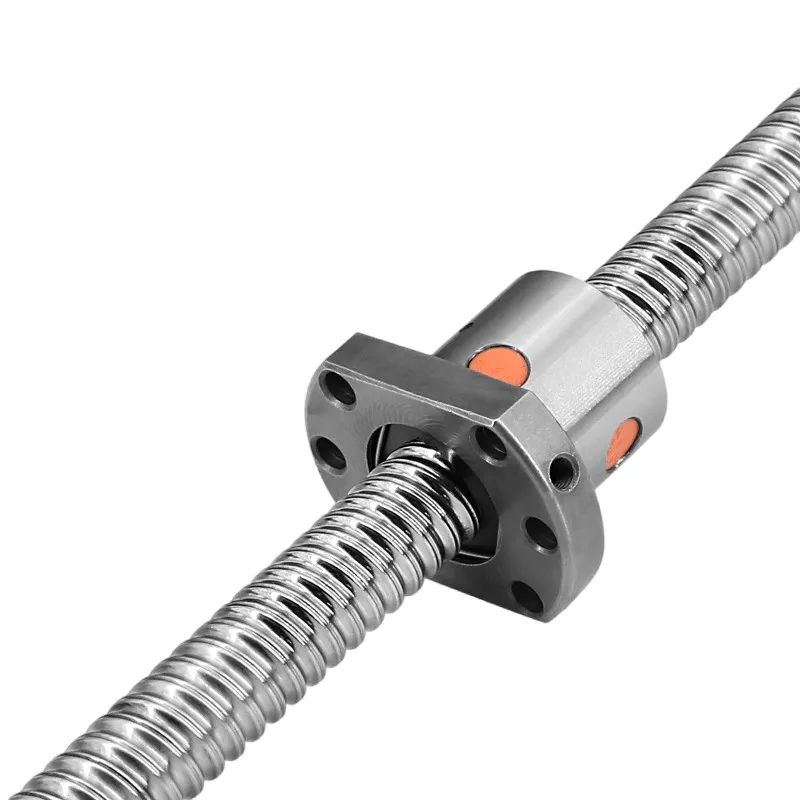 Customized linear motion transmission lifting precision rolled ball screw sets including screw rods nuts