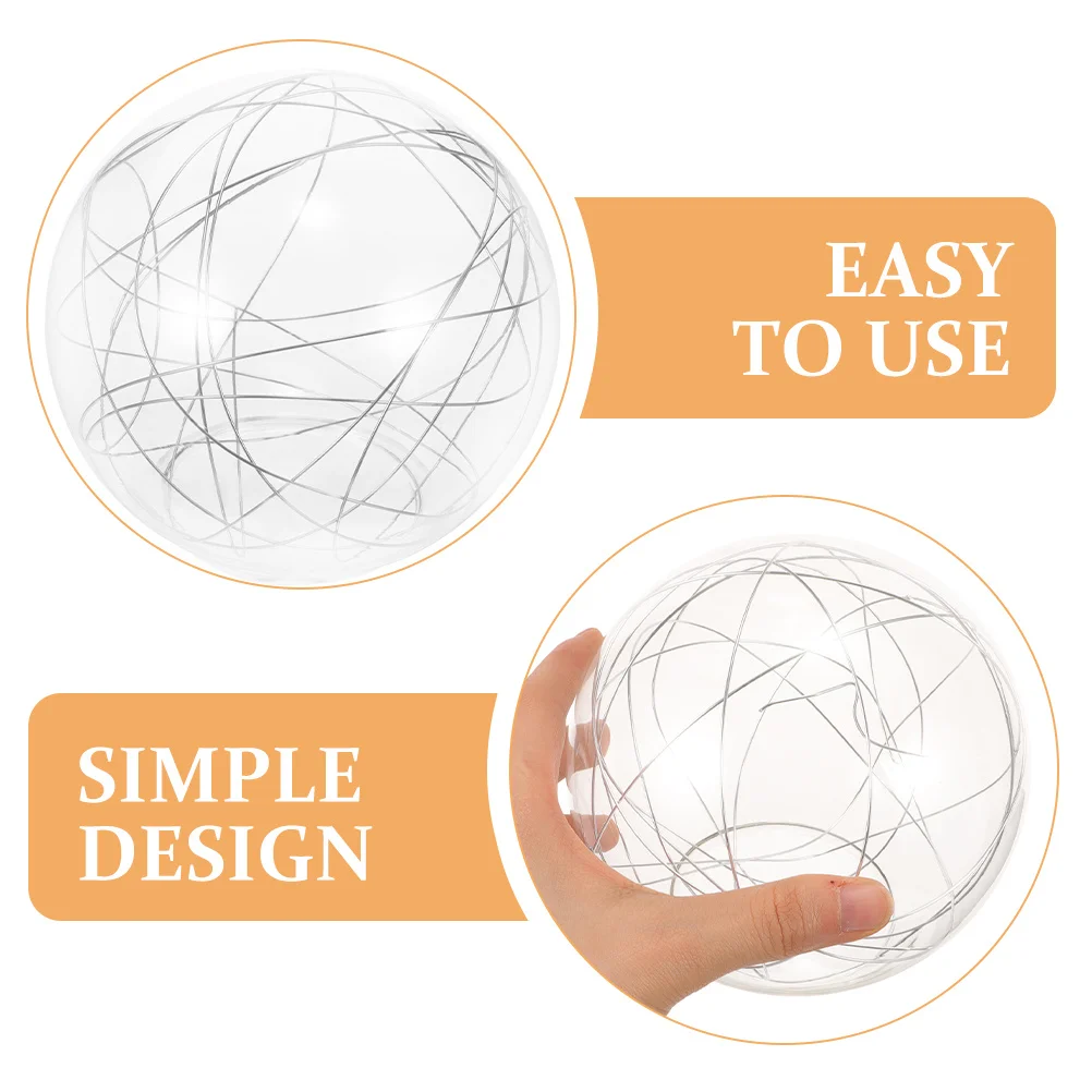 

Glass Lamp Shade Modern Aluminum Wire Chandelier Lampshade Ball Shape Hanging Light Shade for Ceiling Glass Lampshade