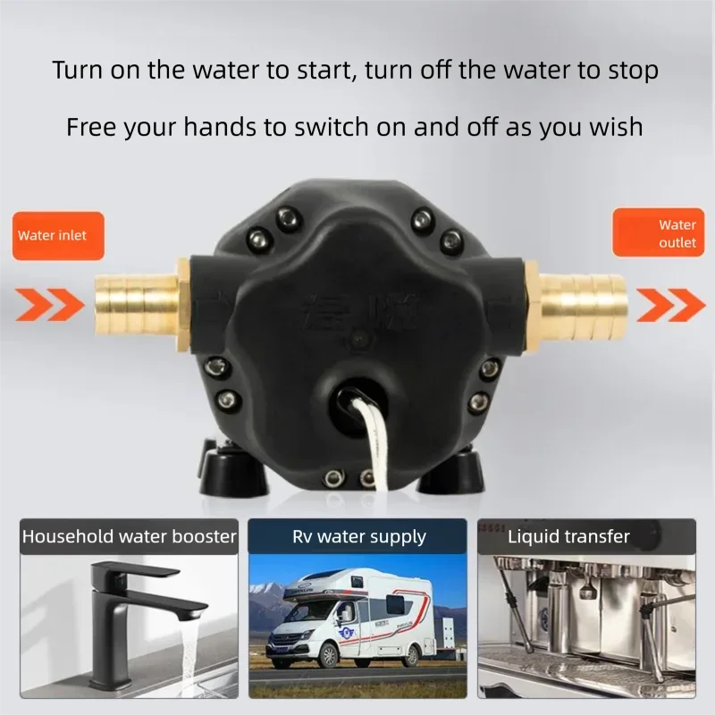 SOVOFLO KFL-300 Agriculture Pump 100PSI 6.9Bar 35LPM High Pressure Diaphragm Pump Electric Sprayer Pump 12-72V DC Drone Sprayer