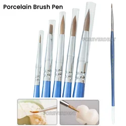Confezione da 5 misure skisti Dental Porcelain Brush Pen Kit di attrezzature per laboratori odontotecnici Made In Japan