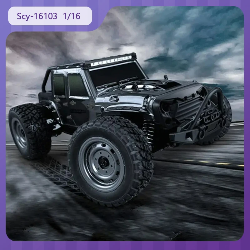 

Scy-16103 1:16 2.4g Rc Car 4wd High-Speed Off-Road Remote Control Car Electric Off-Road Jeep Model Drifting Toy Birthday Gift