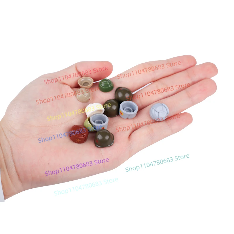 ตัวต่อ MOC ชุดทหาร หมวกนิรภัย อุปกรณ์เสริม โดรน คอมพิวเตอร์ ของเล่น ของขวัญวันหยุด ของสะสม