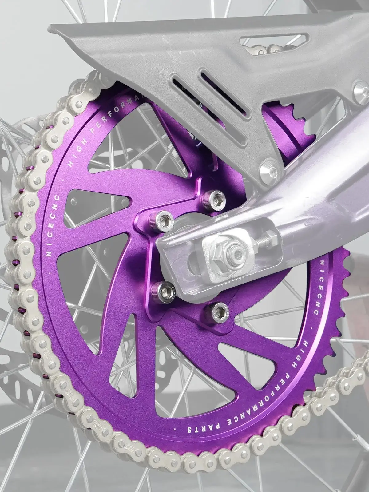 AliExpress NICECNC For Surron Light Bee X For Sur-ron Light Bee S L1E For Segway X160 X260 58T Rear Sprocket Chain Disc Electric Dirt Bike