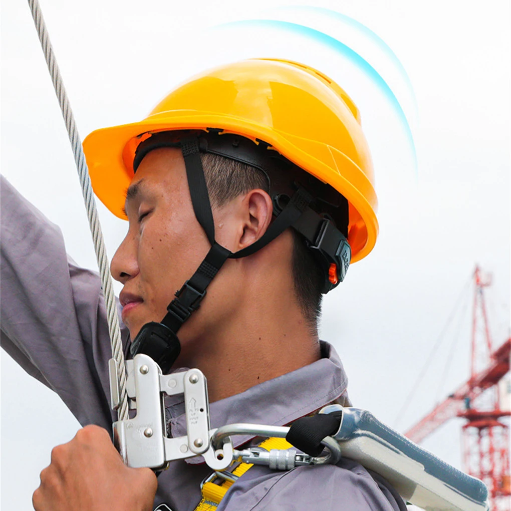 Outdoor Hard Hat Breathable Yellow Safe Protector for Head Protection