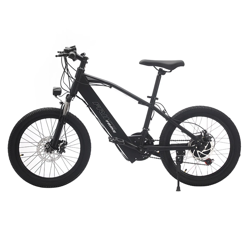 Factory Direct Sales FRIKE Electric Mountain Bike Kids Hot Sale Electric Mountain Bike for Kids Riding Light Mountain E-bike image 6